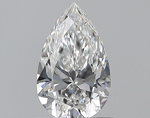 0.73 carat E-VS2 Natūralus Pear Deimantas (1)