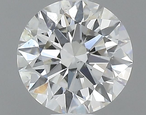 0.53 carat G-SI1 Excellent cut Natūralus Round Deimantas (1)