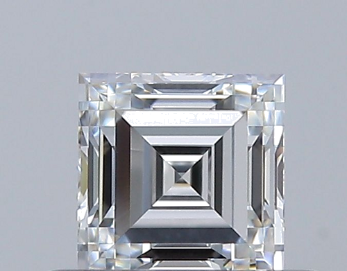 0.43 carat F-VVS2 Natūralus Square Radiant Deimantas (1)
