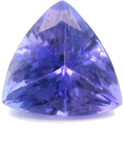 3.02 carat BLUE Triangular Tanzanite (1)