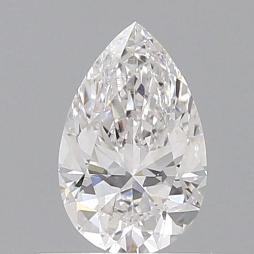 0.41 carat E-VVS1 Natūralus Pear Deimantas (1)