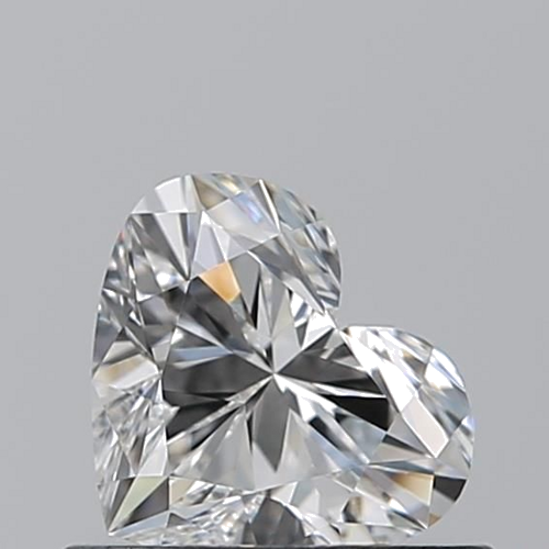 0.52 carat F-VS1 Natūralus Heart Deimantas (1)