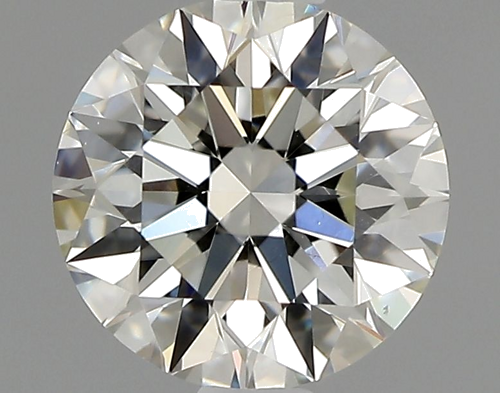0.66 carat I-SI1 Excellent cut Natūralus Round Deimantas (1)