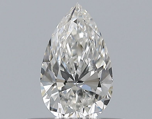 0.38 carat F-VS2 Natūralus Pear Deimantas (1)