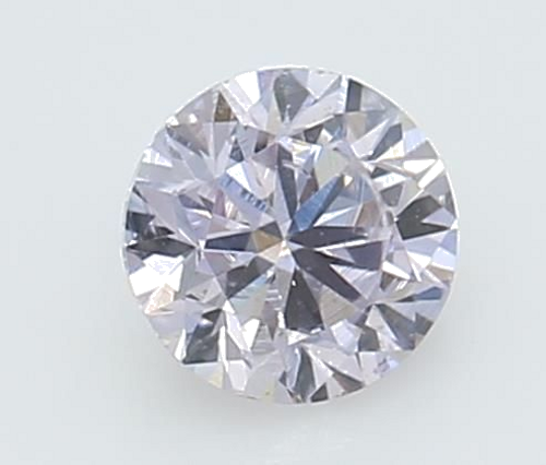 0.21 carat Fancy Light Purplish Pink-SI2 Excellent cut Natūralus Round Deimantas (1)