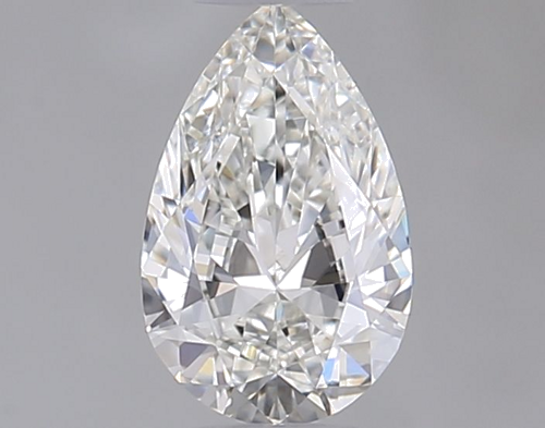 0.36 carat G-VVS1 Natūralus Pear Deimantas (1)