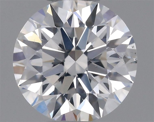 0.46 carat E-SI2 Excellent cut Natūralus Round Deimantas (1)