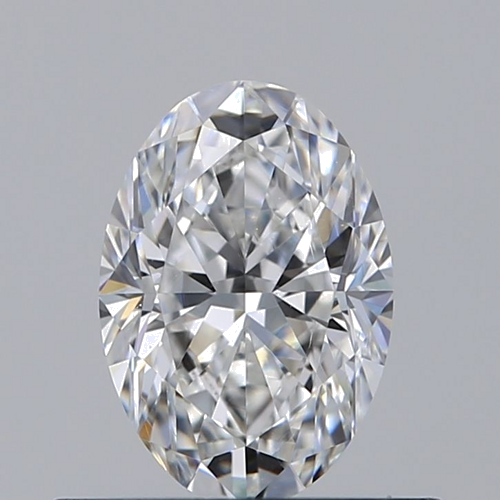 0.52 carat E-VS2 Natūralus Oval Deimantas (1)