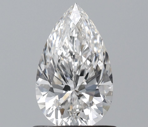 0.8 carat G-VS1 Natūralus Pear Deimantas (1)