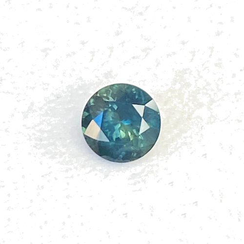 0.61 carat GREEN Round Safyras (1)