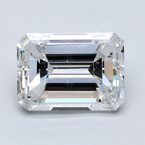 2.39 carat F-SI2 Natūralus Emerald Deimantas (1)