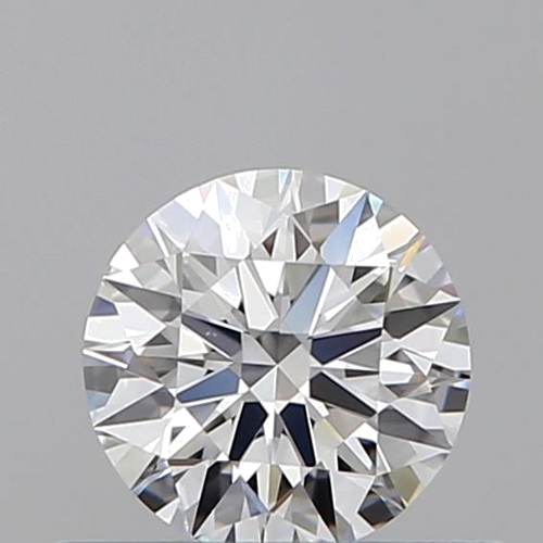 0.43 carat F-VVS1 Excellent cut Natūralus Round Deimantas (1)