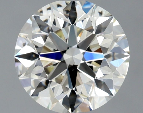 1.31 carat K-SI2 Excellent cut Natūralus Round Deimantas (1)