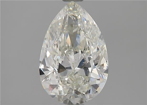 1.52 carat I-SI1 Natūralus Pear Deimantas (1)