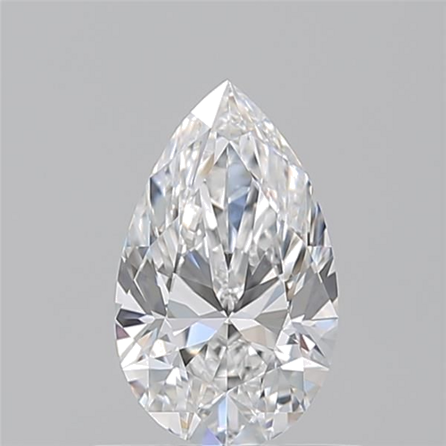 0.72 carat E-VVS1 Natūralus Pear Deimantas (1)