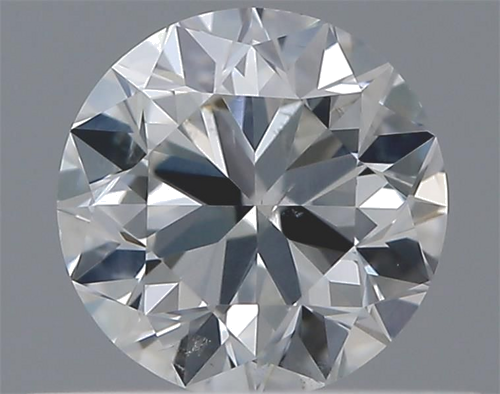 0.4 carat F-SI2 Very Good cut Natūralus Round Deimantas (1)