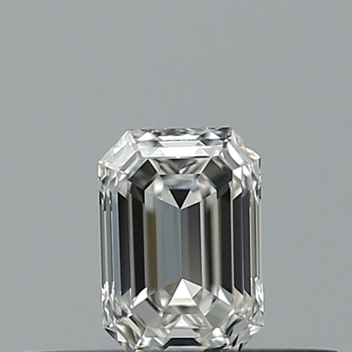 0.23 carat F-VVS2 Natūralus Emerald Deimantas (1)