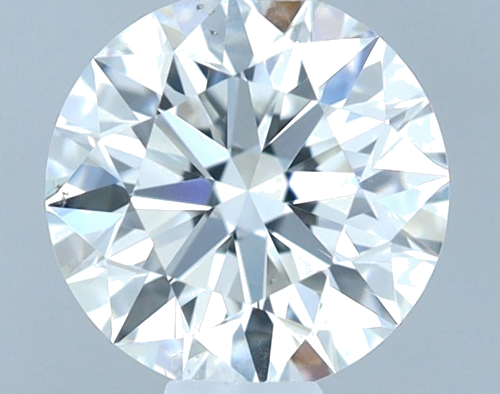 0.5 carat G-SI1 Excellent cut Natūralus Round Deimantas (1)