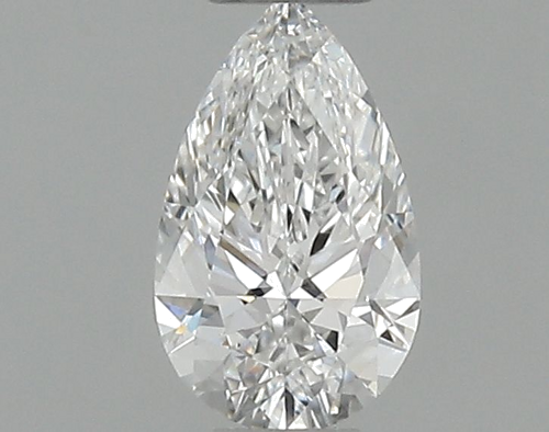 0.3 carat E-VVS2 Natūralus Pear Deimantas (1)