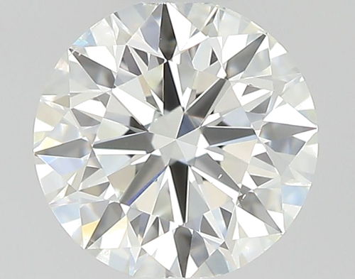 0.37 carat K-SI2 Excellent cut Natūralus Round Deimantas (1)