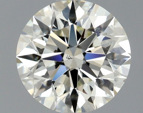 0.92 carat K-SI1 Excellent cut Natūralus Round Deimantas (1)
