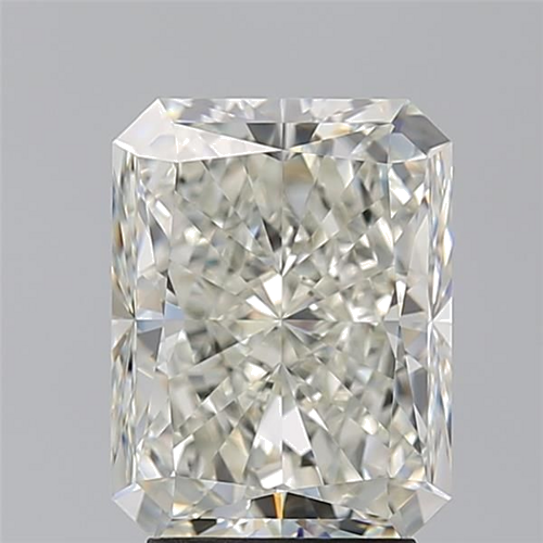 3.55 carat J-VVS2 Natūralus Radiant Deimantas (1)
