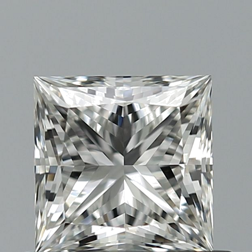 0.81 carat H-VS1 Natūralus Princess Deimantas (1)