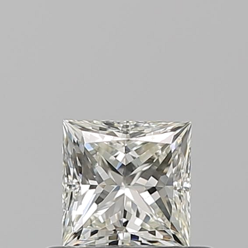 0.51 carat K-VVS2 Natūralus Princess Deimantas (1)