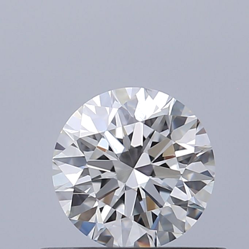 0.51 carat F-VVS2 Excellent cut Natūralus Round Deimantas (1)