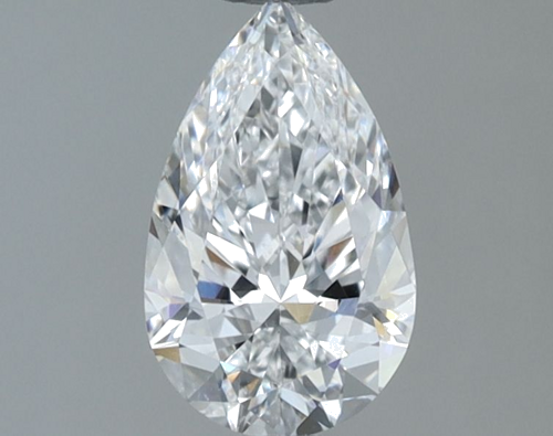 0.72 carat D-SI1 Natūralus Pear Deimantas (1)