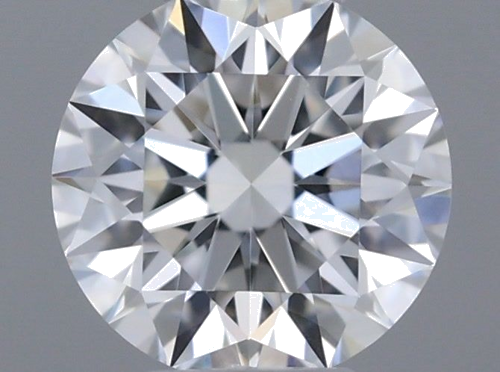 0.37 carat F-VVS1 Excellent cut Natūralus Round Deimantas (1)