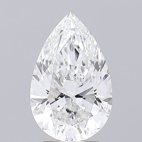 3.01 carat E-SI1 Natūralus Pear Deimantas (1)
