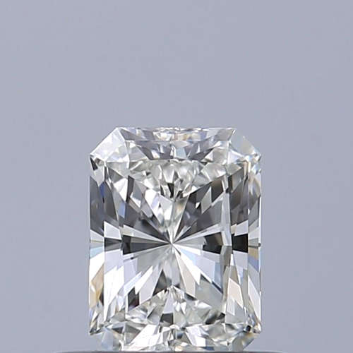 0.41 carat F-VVS1 Natūralus Radiant Deimantas (1)
