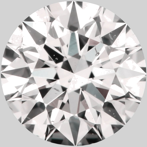 0.25 carat D-SI2 Excellent cut Natūralus Round Deimantas (1)