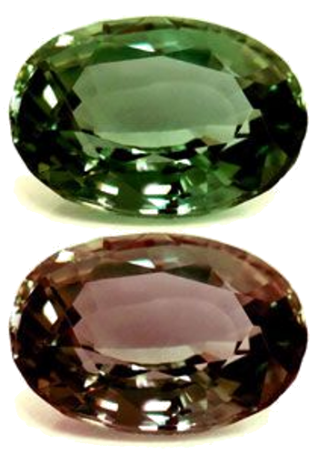 0.6 carat GREEN Oval Alexandrite (1)