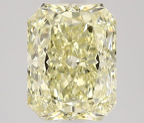 2.0 carat Fancy Light Yellow-VVS1 Natūralus Radiant Deimantas (1)