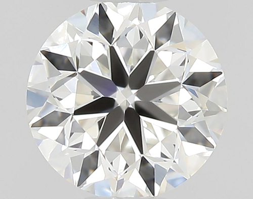 0.5 carat I-IF Very Good cut Natūralus Round Deimantas (1)