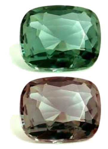 0.22 carat GREEN Cushion Alexandrite (1)