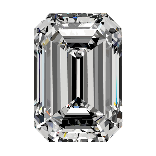 0.3 carat E-IF Natūralus Emerald Deimantas (1)