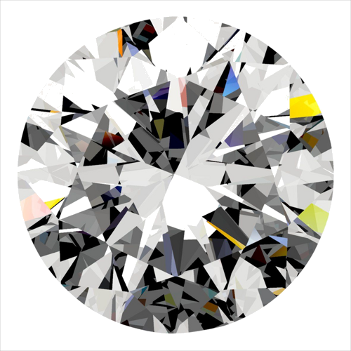 0.3 carat F-VS2 Very Good cut Natūralus Round Deimantas (1)