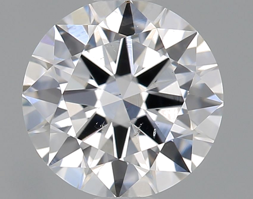 0.83 carat E-SI1 Excellent cut Natūralus Round Deimantas (1)