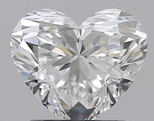 1.23 carat F-VS2 Natūralus Heart Deimantas (1)