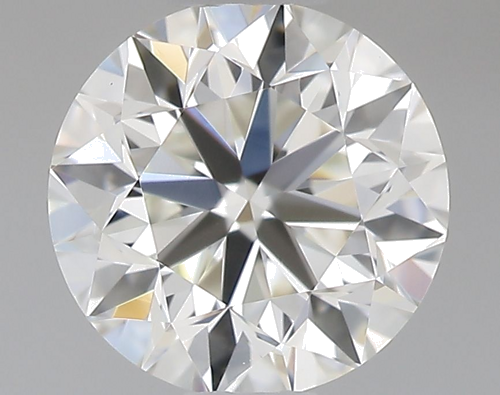 0.51 carat J-VVS1 Very Good cut Natūralus Round Deimantas (1)