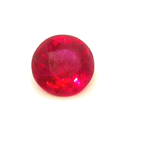 0.49 carat RED Round Rubinas (1)