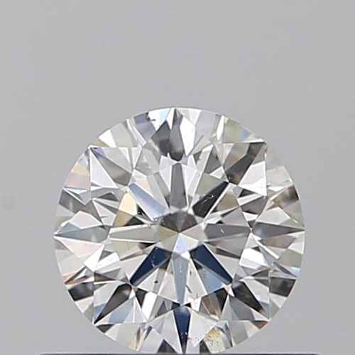 0.52 carat G-SI2 Excellent cut Natūralus Round Deimantas (1)