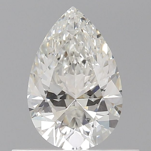 0.5 carat H-SI1 Natūralus Pear Deimantas (1)