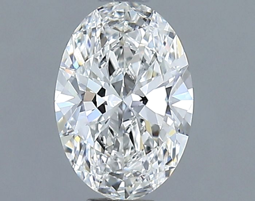 0.61 carat F-VVS1 Natūralus Oval Deimantas (1)