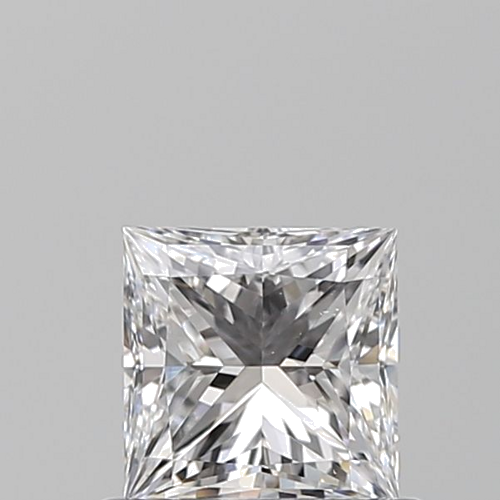 0.7 carat D-VS2 Natūralus Princess Deimantas (1)