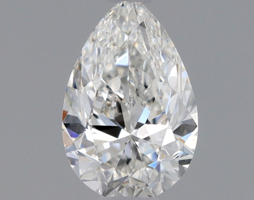 0.3 carat F-VS1 Natūralus Pear Deimantas (1)