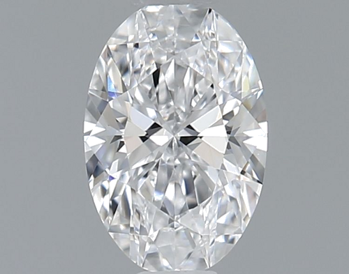 0.5 carat D-VVS2 Natūralus Oval Deimantas (1)